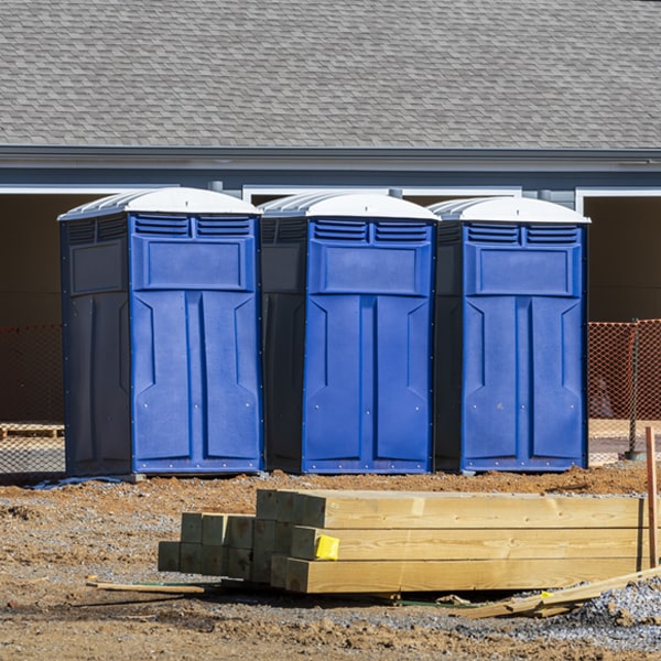 what is the expected delivery and pickup timeframe for the portable restrooms in Fallon Nevada